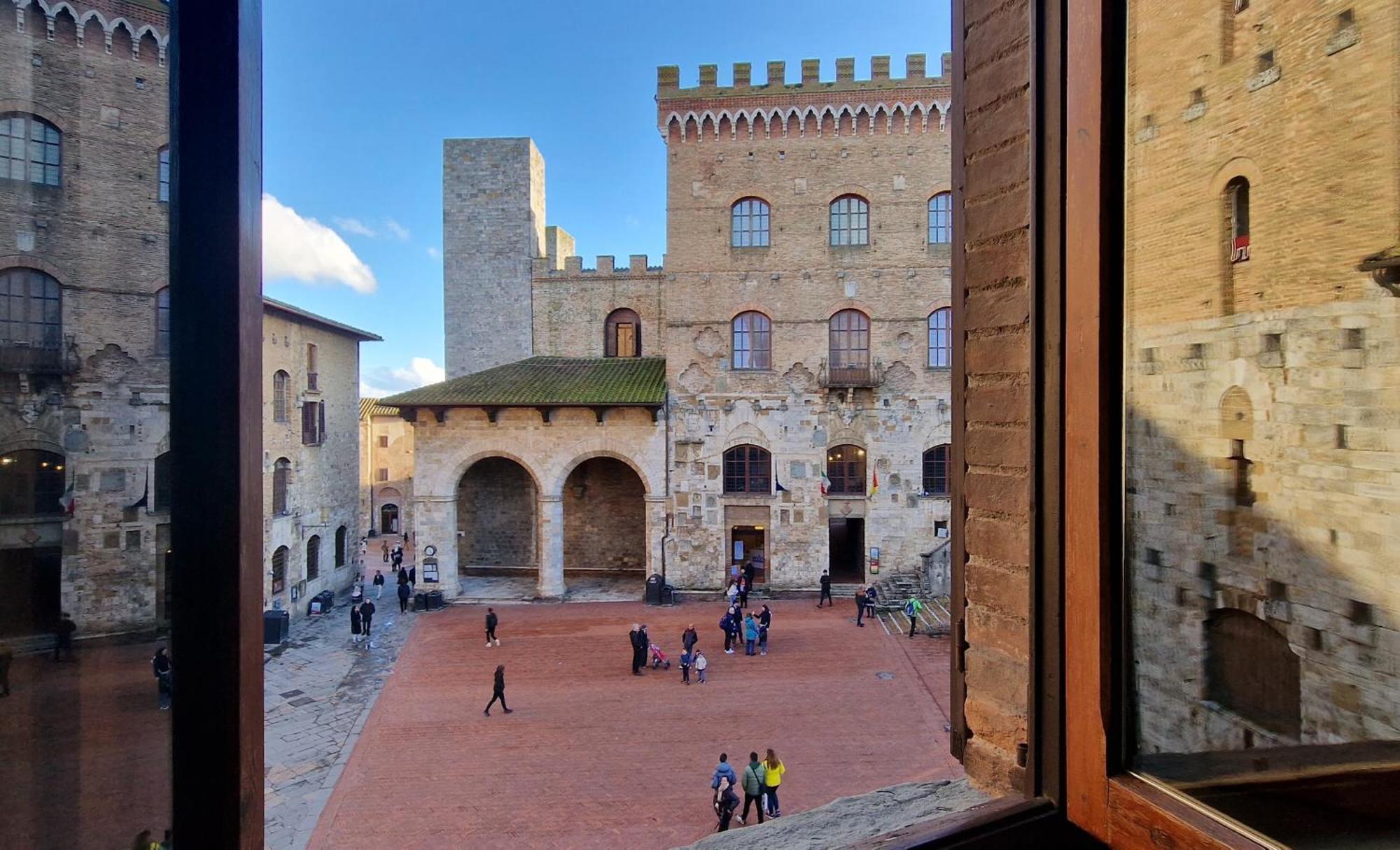 Sangi Studio Apartment - With Amazing View Of The Duomo San Gimignano Zewnętrze zdjęcie