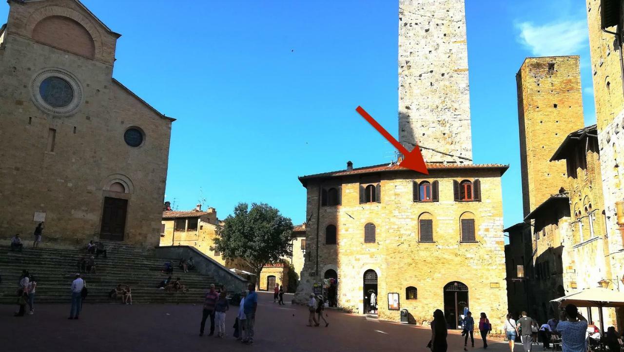 Sangi Studio Apartment - With Amazing View Of The Duomo San Gimignano Zewnętrze zdjęcie